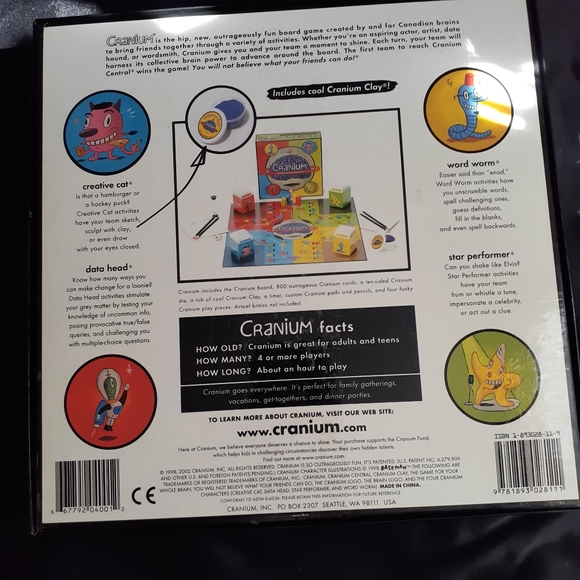 New unsealed - Unused Cranium Board Game - Picture 2 of 16